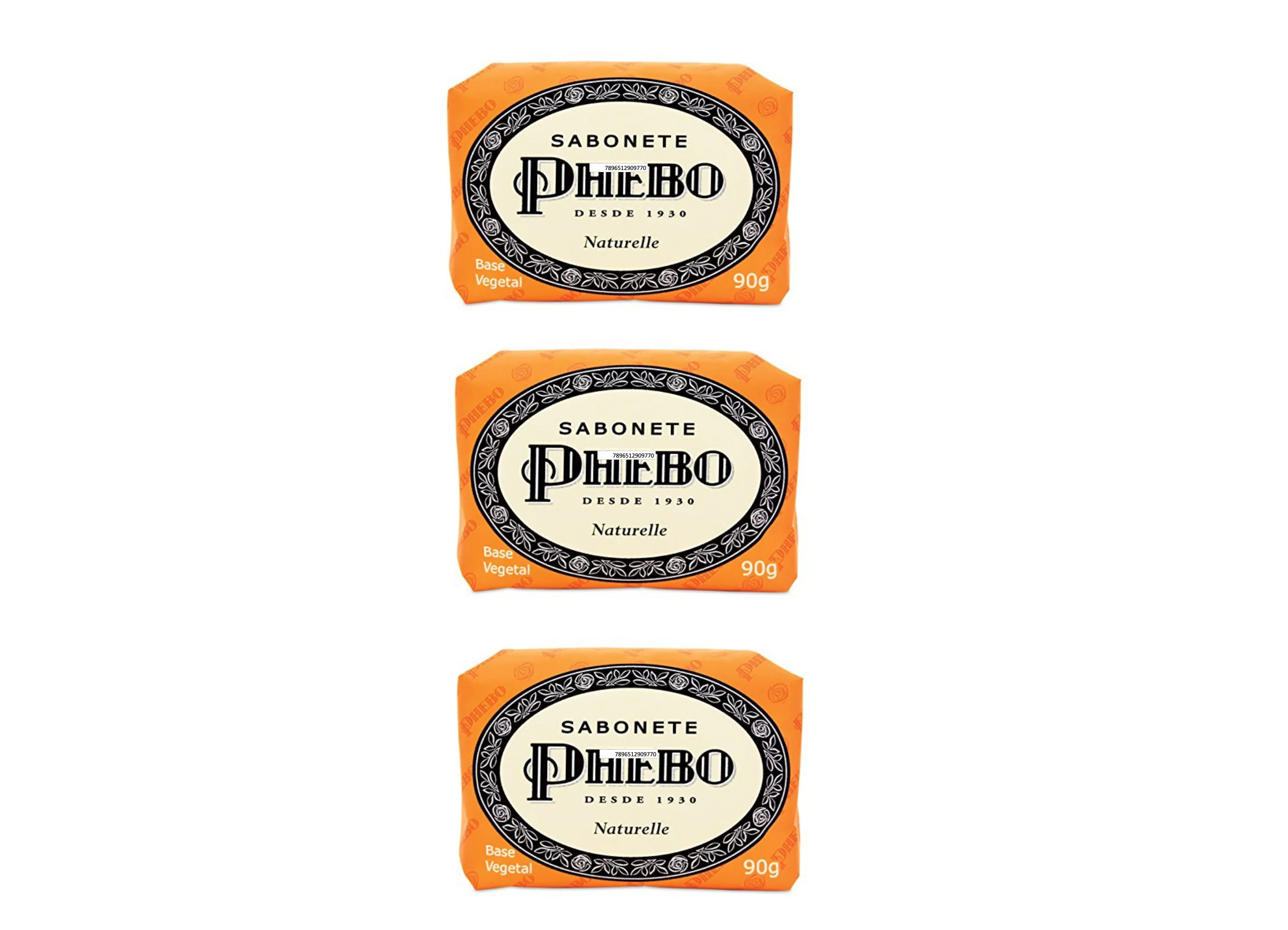 Phebo Sabonete Naturelle (3x90g)